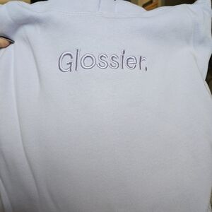 Glossier Lavender Logo Sweatshirt